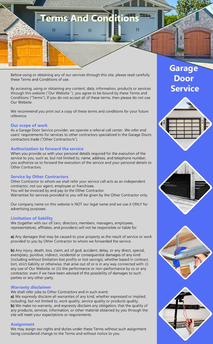 Flushing Metro Garage Door Repair Service Flushing, NY 347-756-6956